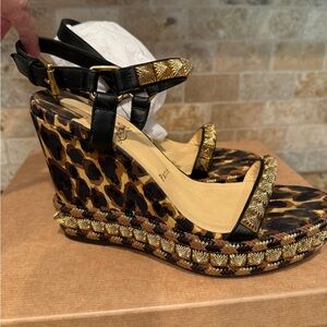 Christian Louboutin Platform Wedge Heel